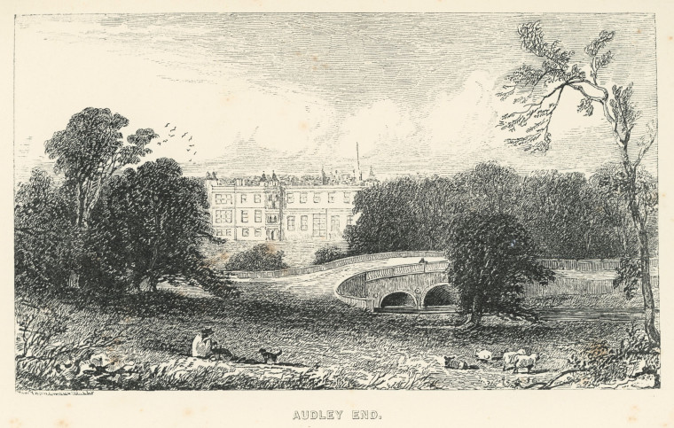 Audley End John Player 1845 Saffron Walden Sketches Copyright: John Mallows Youngman