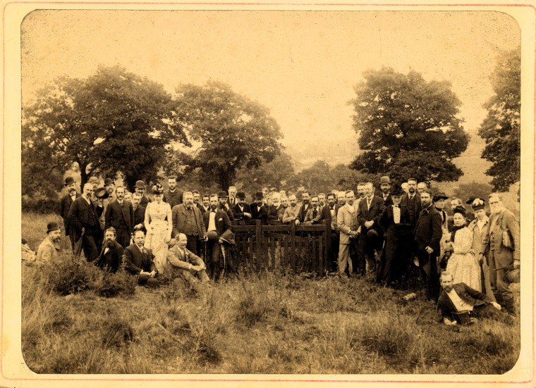 Tyler Common Essex Field Club Field Trip 26 July 1890 Copyright: William George