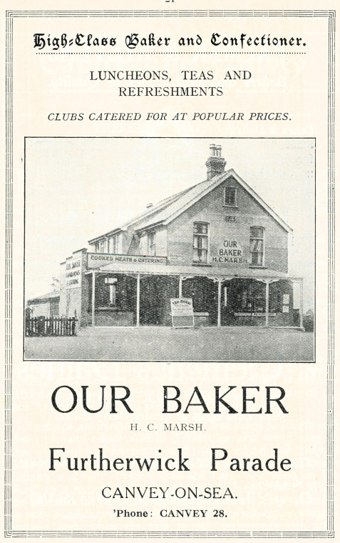 Canvey Our Baker Captivating Canvey 1930 Copyright: Captivating Canvey 1930