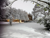 Barking Eastbury House in the snow 3 