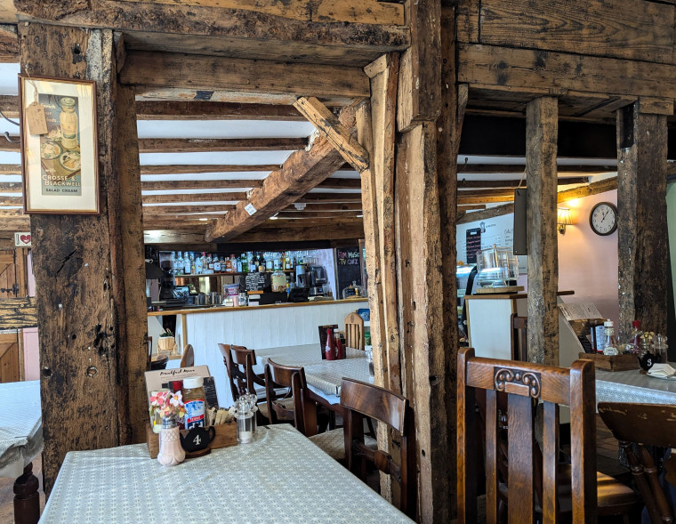 Aldham Shoulder of Mutton Restaurant Interior Copyright: William George