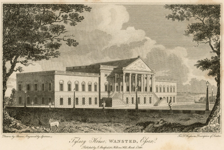 Wanstead House Print 1810 Copyright: William George