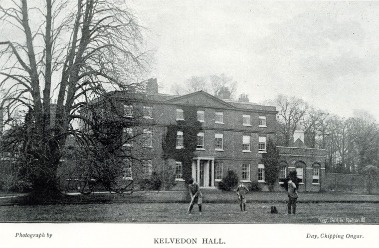 Kelvedon Hall Country Seat 1897 Copyright: William George