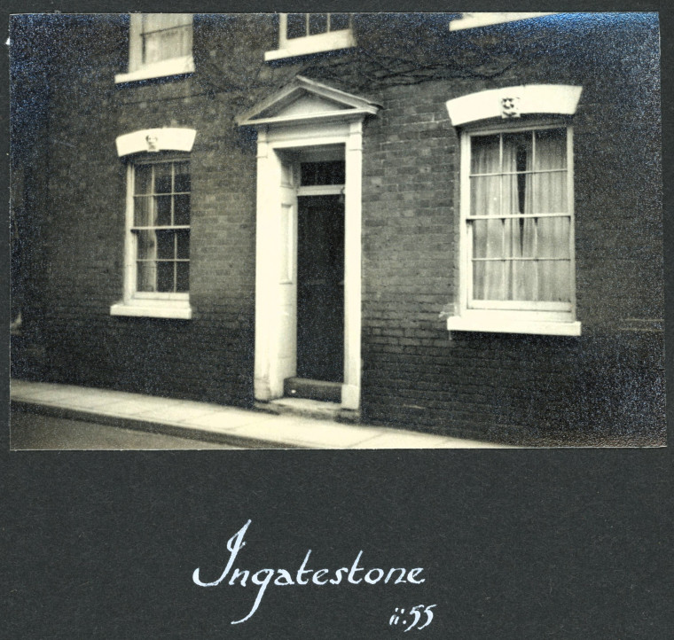 Ingatestone House with Faces Photograph Album 1955 Copyright: Photograph Album