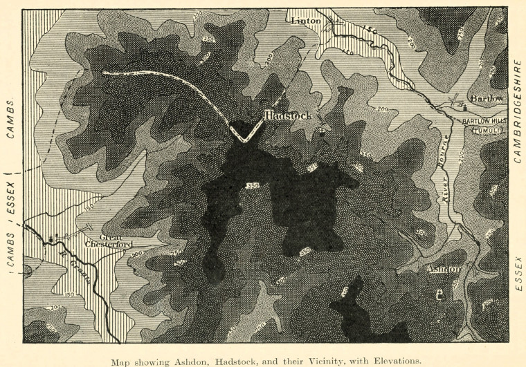 Ashdon and Hadstock Elevations Miller Christy 1925 Copyright: Miller Christy Battle of Assandun BAR 1925