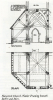 Navestock Church section through tower framing Godman 1905 