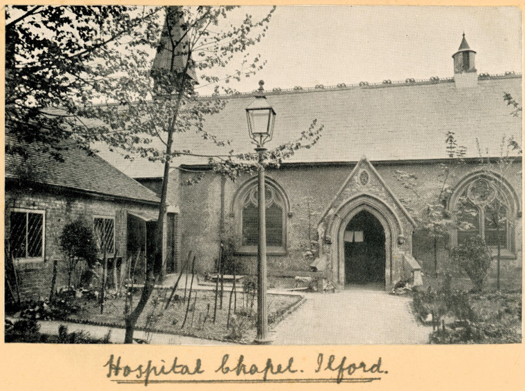 Ilford Hospital Chapel Edden Family Photograph Circa 1900 Copyright: Edden Family Photo Album