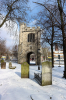 Barking Curfew Tower View in snow 2 