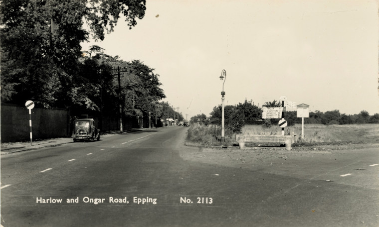 Epping Harlow and Ongar Road Post Card Copyright: William George
