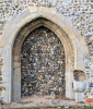 Little Easton church blocked south door 