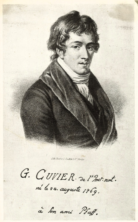 Georges Cuvier 1769 to 1832 French Naturalist Post Card Copyright: William George