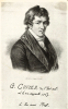 Georges Cuvier 1769 to 1832 French Naturalist Post Card