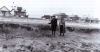 Samuel Hazzledine Warren and Mrs Warren on Jaywick Beach 