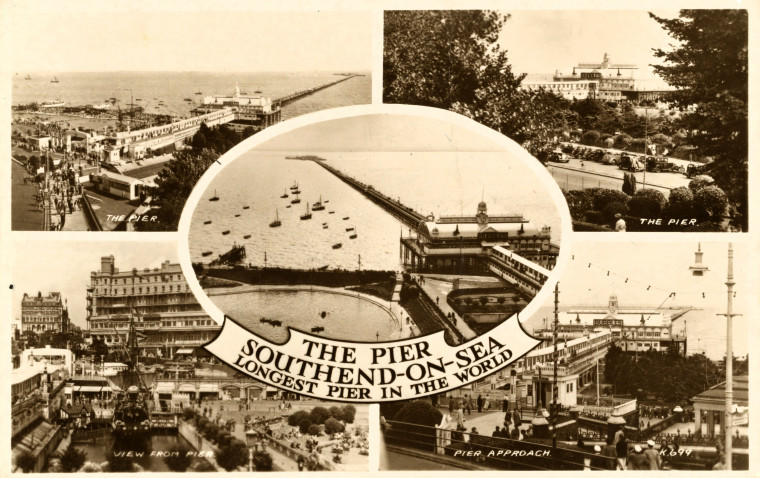 Southend Longest pier in the world Multiview Copyright: William George