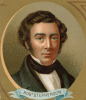 Robert Stephenson 1803 to 1859 Coloured Portrait