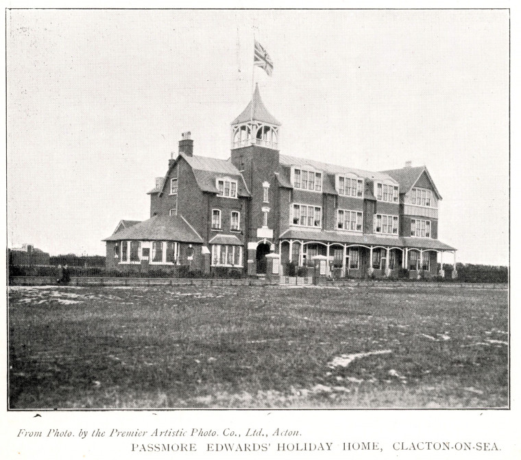 Clacton Passmore Edwards Convalescent Home photographic view Copyright: Premier Artistic Photo Co