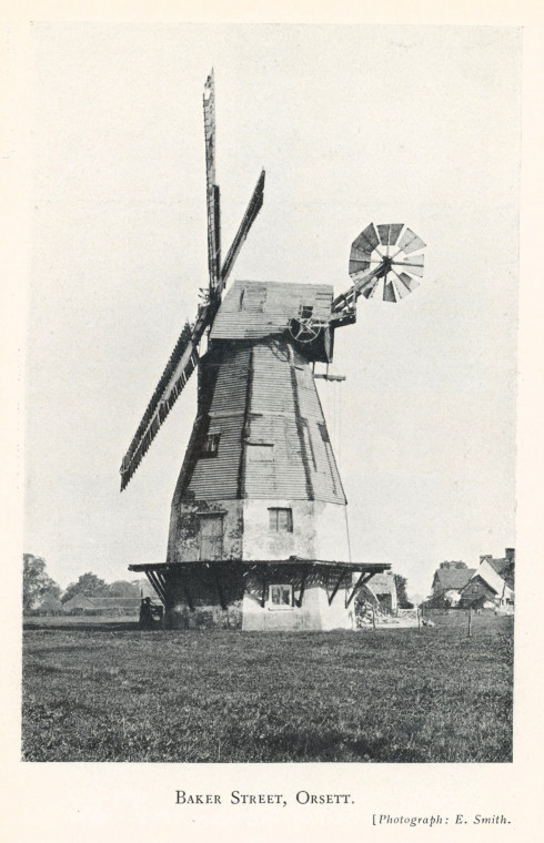 Baker Street Windmill near Orsett D Smith 1932 Copyright: E Smith