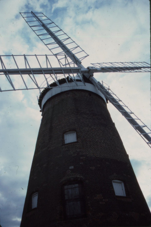 Thaxted Windmill October 1983 Copyright: Roger Payne