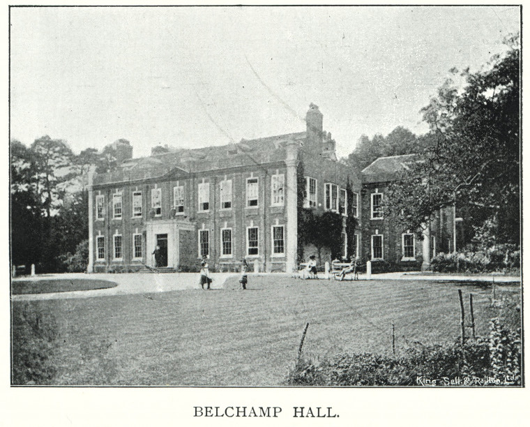 Belchamp Hall 1897 Copyright: William George