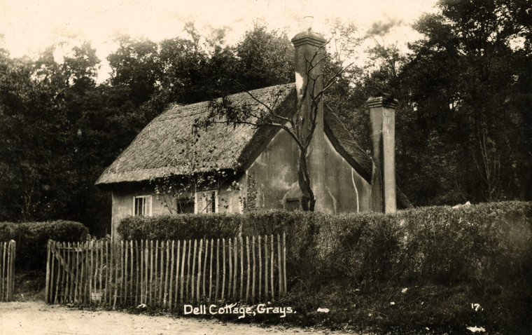 Grays Dell Cottage Post Card Copyright: William George