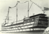 Purfleet The Exmouth Training Ship Post Card