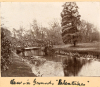 Ilford Valentines Mansion Rustic Bridge Circa 1900