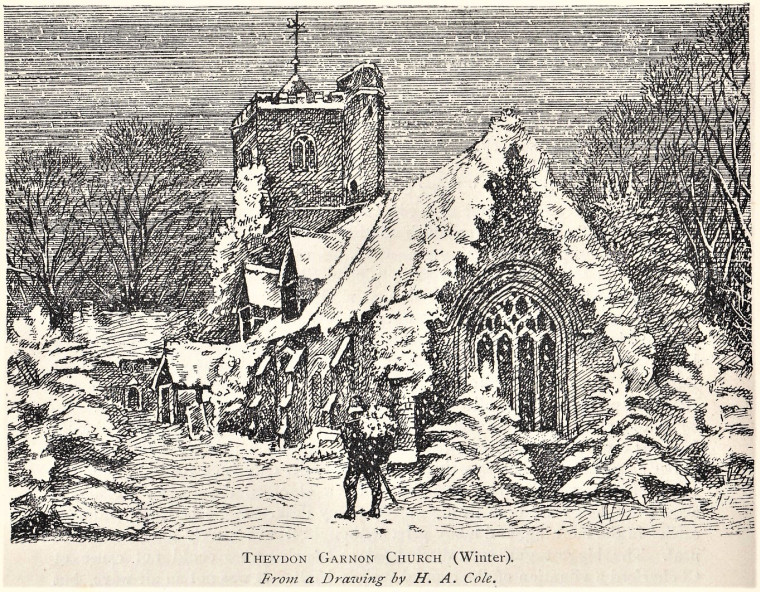Theydon Garnon Church Winter Copyright: William George