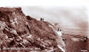 Holland Cliffs black and white post card  