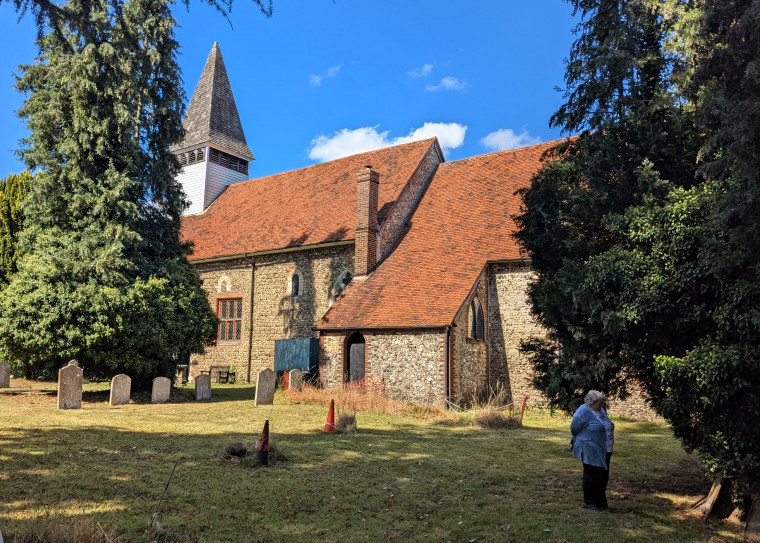 Wakes Colne Church South Face 13 September 2024 Copyright: William George