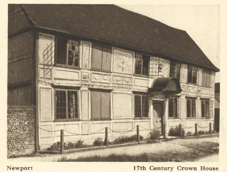 Newport Crown House Arthur Mee 1942 Copyright: Arthur Mee 1942