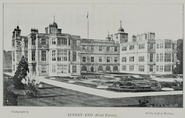 Audley End East Front 1897 Copyright: William George