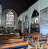 Little Easton church chancel interior 