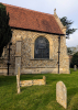 Little Easton church chancel south face 