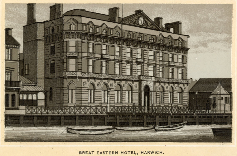 Harwich Great Eastern Hotel circa 1890 Album Copyright: Charles Reynolds and Co Album