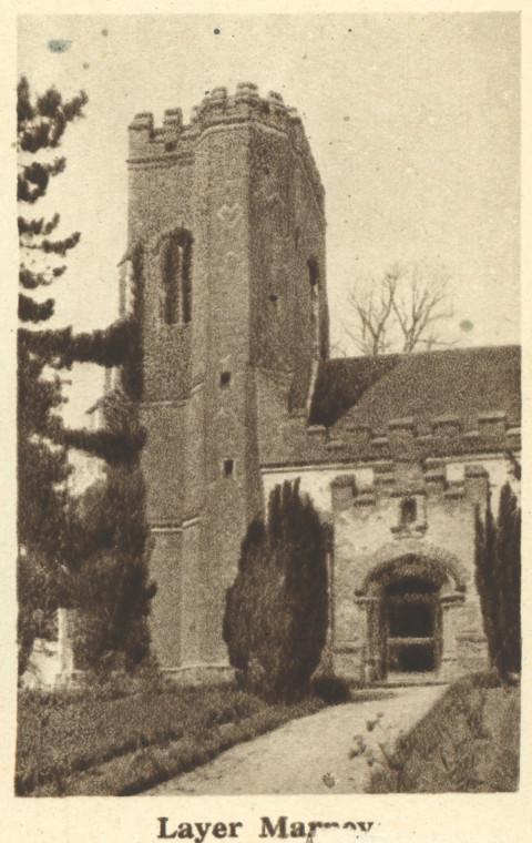 Layer Marney Church Arthur Mee 1942 Copyright: Arthur Mee 1942