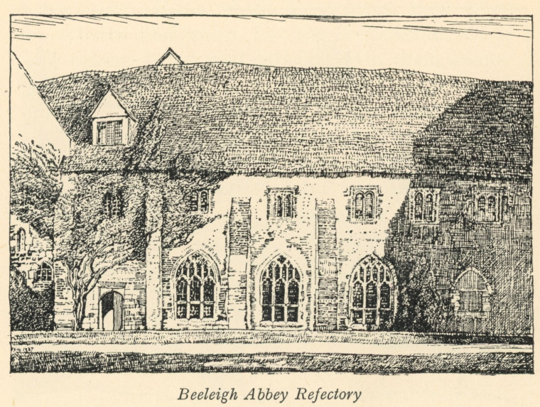 Beeleigh Abbey Refectory Bax 1939 Copyright: F L Griggs