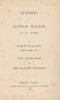 John Player Sketches of Saffron Walden 1845 Title Page