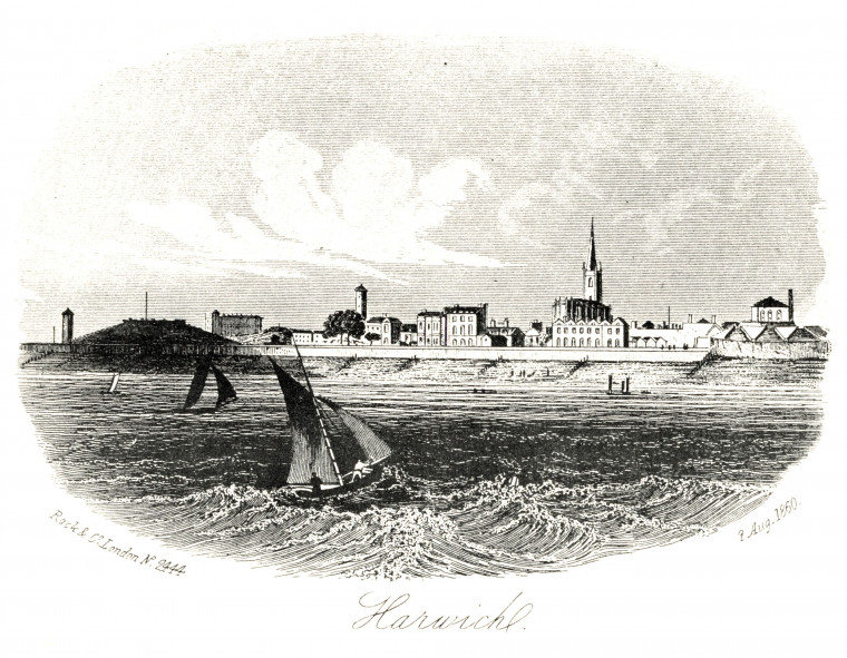 Harwich  Rock and Co 1860 Copyright: Rock & Co