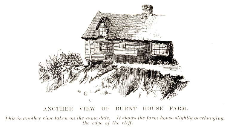 Walton Burnt House Farm 1897 Landslip Close Up Copyright: W Gurney Benham Essex Sokens 1928