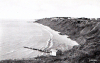 Frinton The Cliffs Black and White Post Card 