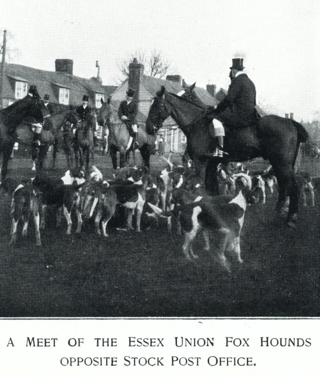 Horses and Hounds Stock Post Office Copyright: William George