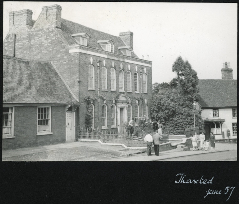 Thaxted brick fronted house Photograph Album 1955 Copyright: Photograph Album