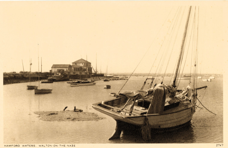 Walton on the Naze Hamford Waters Post Card Copyright: William George Collection