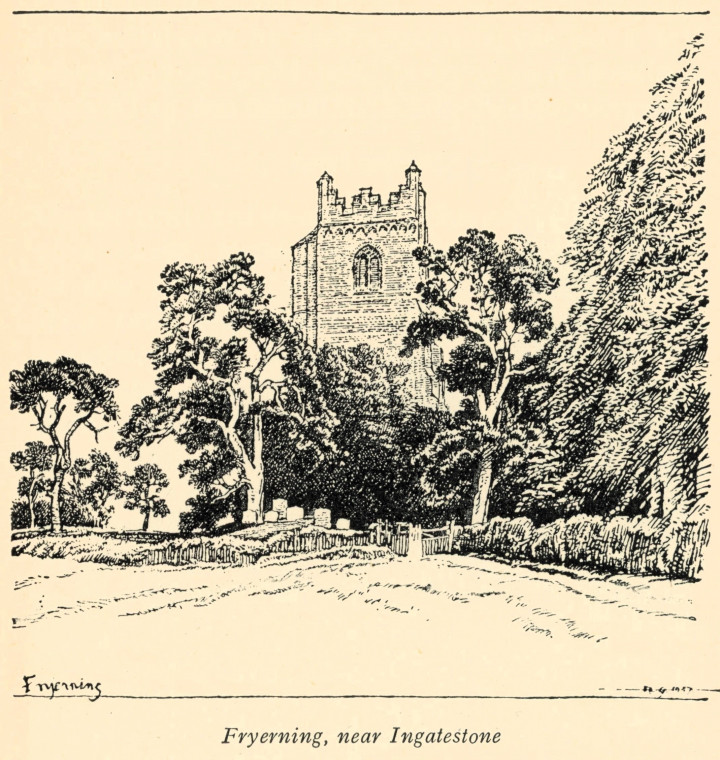 Fryerning near Ingatestone1939 Copyright: F L Griggs