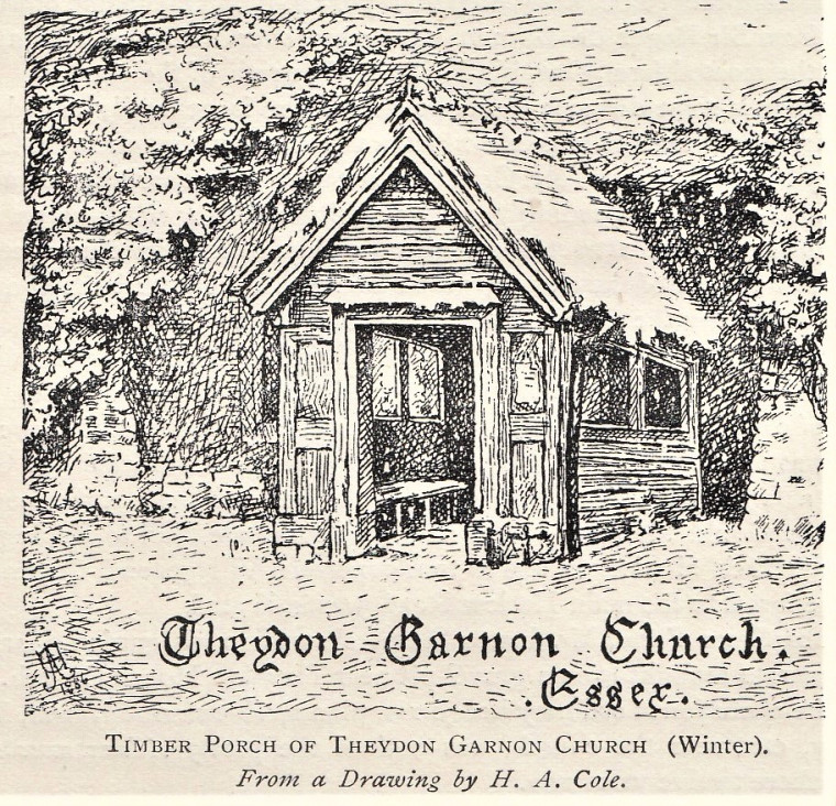 Theydon Garnon Church Porch Copyright: William George