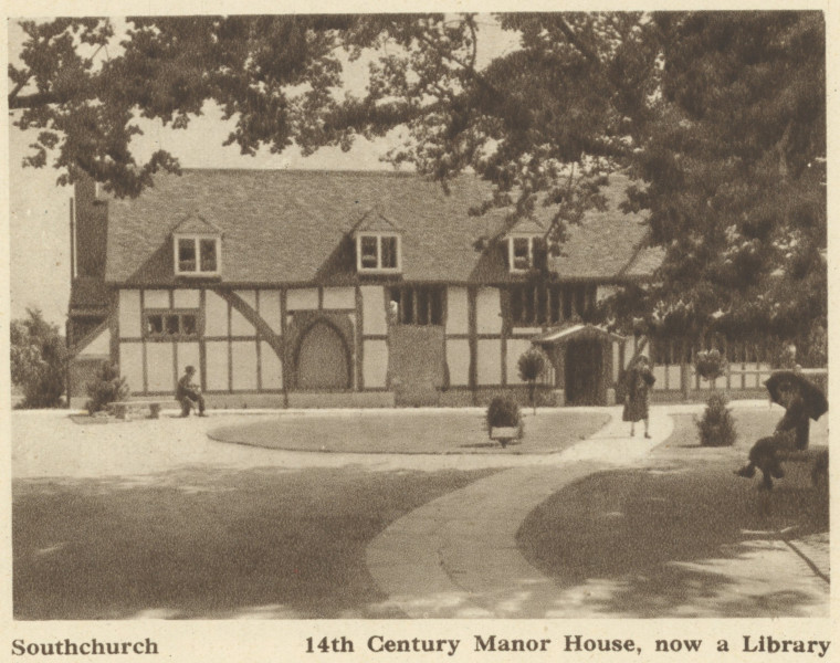 Southchurch Manor House Arthur Mee 1942 Copyright: Arthur Mee 1942