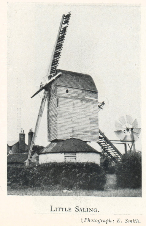 Little Saling Windmill D Smith 1932 Copyright: E Smith