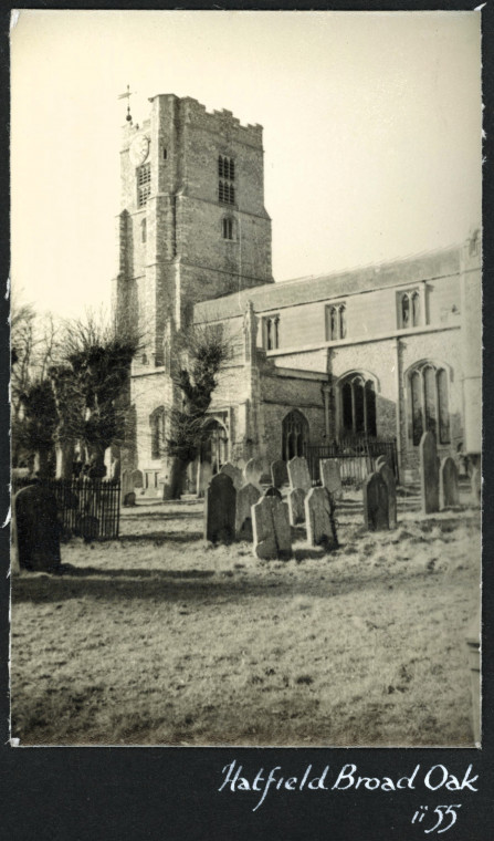 Hatfield Broad Oak Church Photograph Album 1955 Copyright: Photograph Album