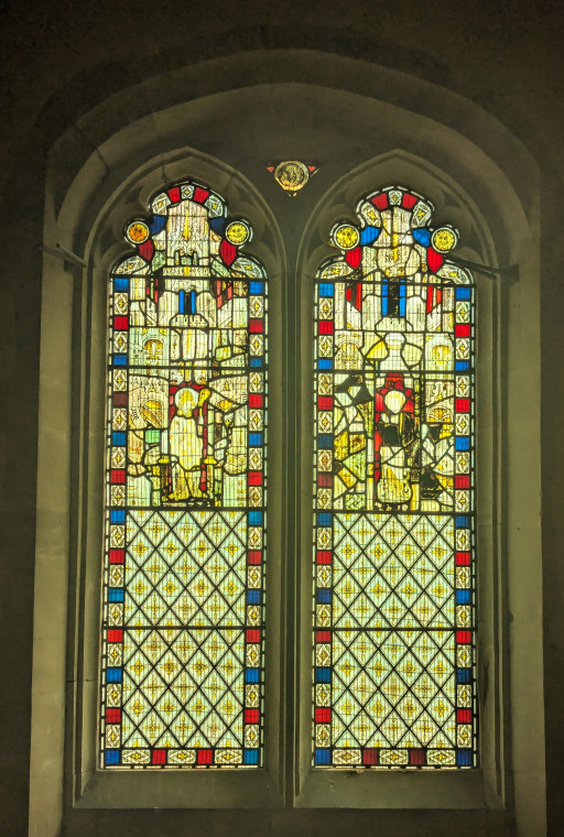 Abbess Roding Church Window 17th September 2024 Copyright: William George