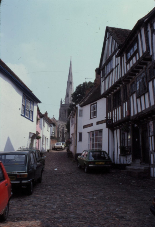 Thaxted Church and Lane Image Copyright: Roger Payne